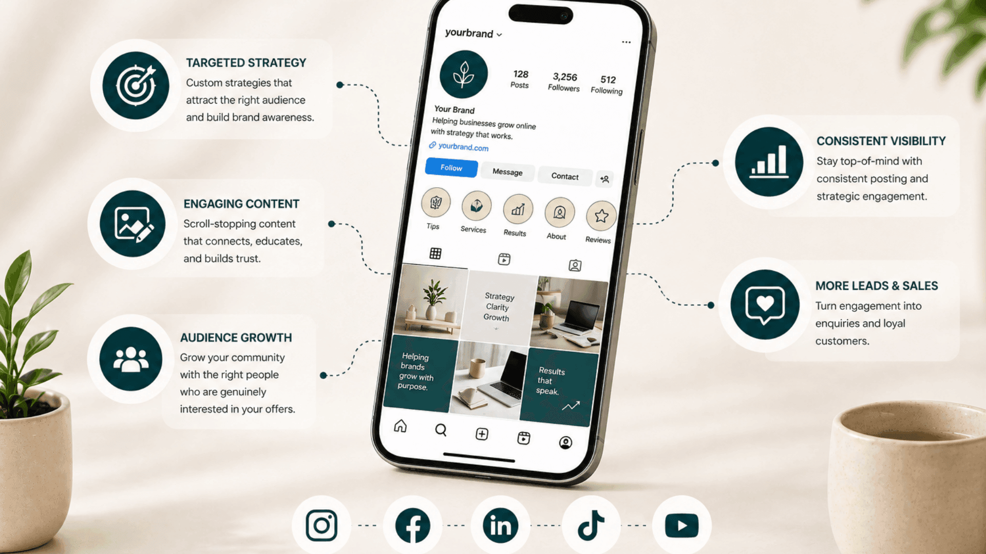 (phone) social media strategy
